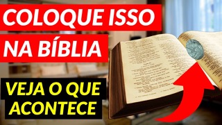 COLOQUE UM DENTE DE ALHO NA BÍBLIA PARA ATRAIR DINHEIRO RÁPIDO