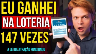 DINIZ VIEIRA GANHOU NA LOTERIA 147 VEZES EM 2025 USANDO A LEI DA ATRAÇÃO