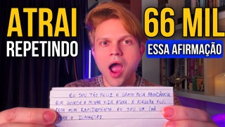 GANHEI R$ 66 MIL COM ESTA AFIRMAÇÃO DO DINHEIRO