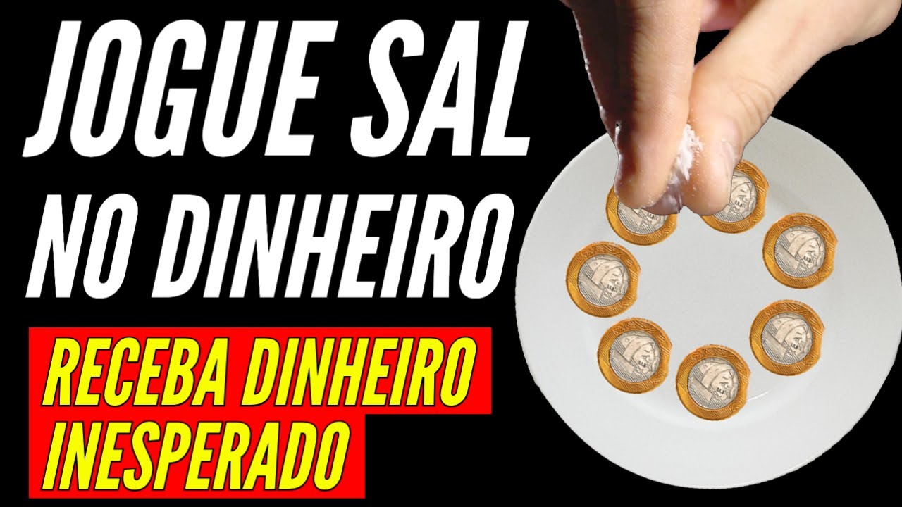 SIMPATIA DO SAL COM ORAÇÃO DE SANTO EXPEDITO PARA DINHEIRO INESPERADO