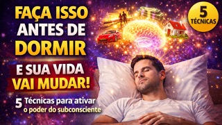 5 TÉCNICAS PODEROSAS PARA FAZER ANTES DE DORMIR E ATIVAR O SUPER PODER DA MENTE