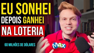 SONHO OU PREVISÃO? GANHOU NA LOTERIA DEPOIS DE SONHAR COM OS NÚMEROS